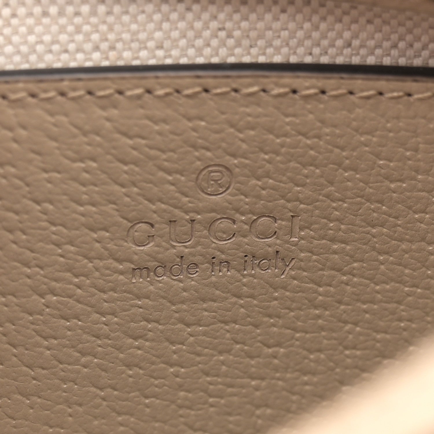 Gucci GG Supreme Monogram Textured Dollar Calfskin Small Ophidia Hobo Beige Mystic White Oatmeal 6 of 13
