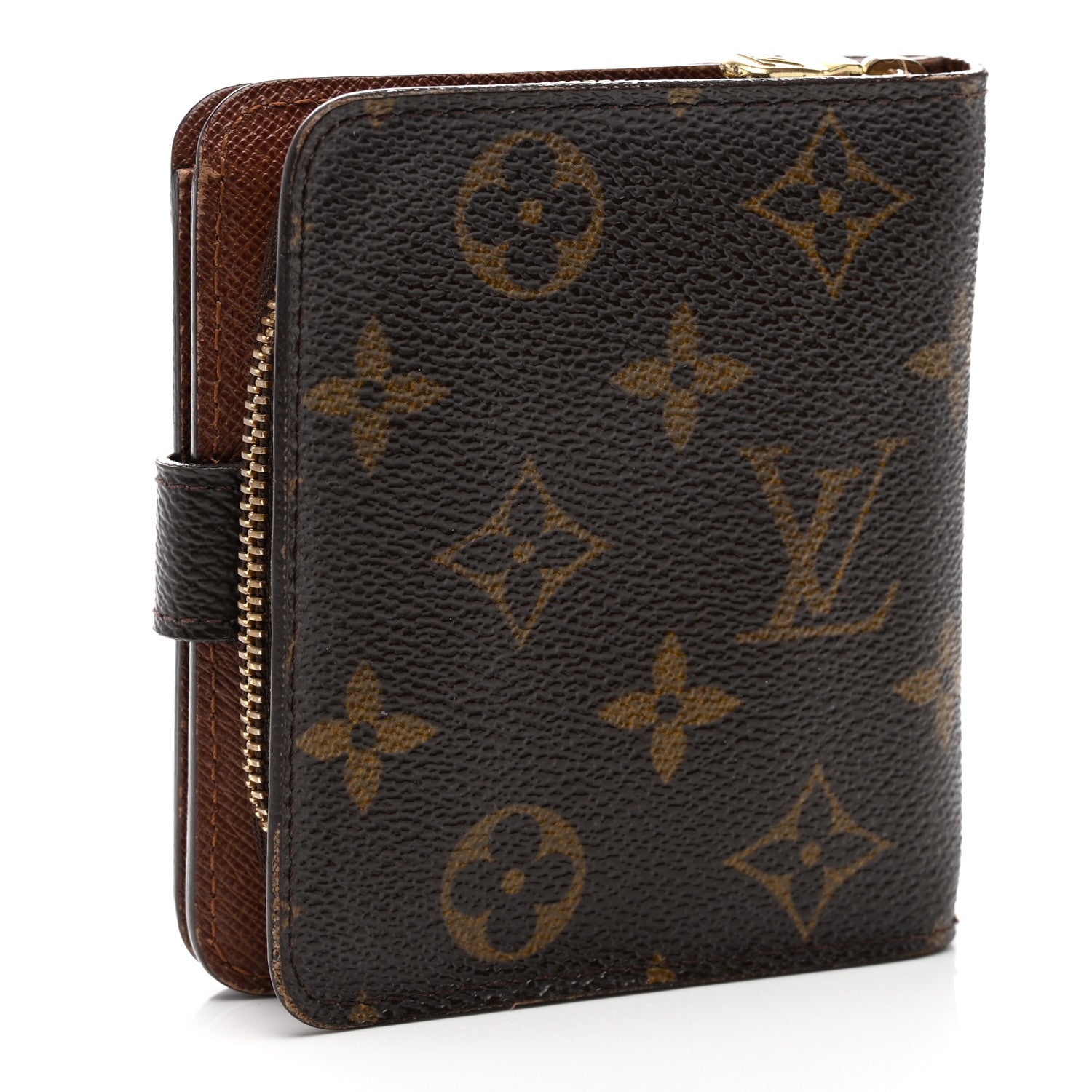 Louis Vuitton Monogram Compact Zippe Zipped Wallet 3 of 8