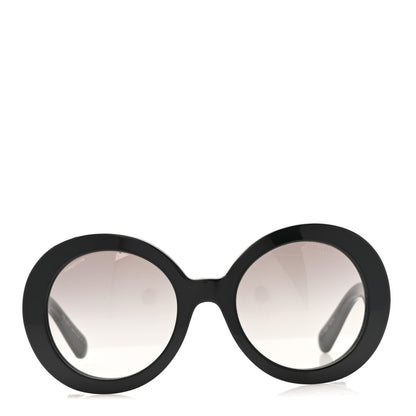 Prada Baroque Sunglasses SPR 27N Black 2 of 7