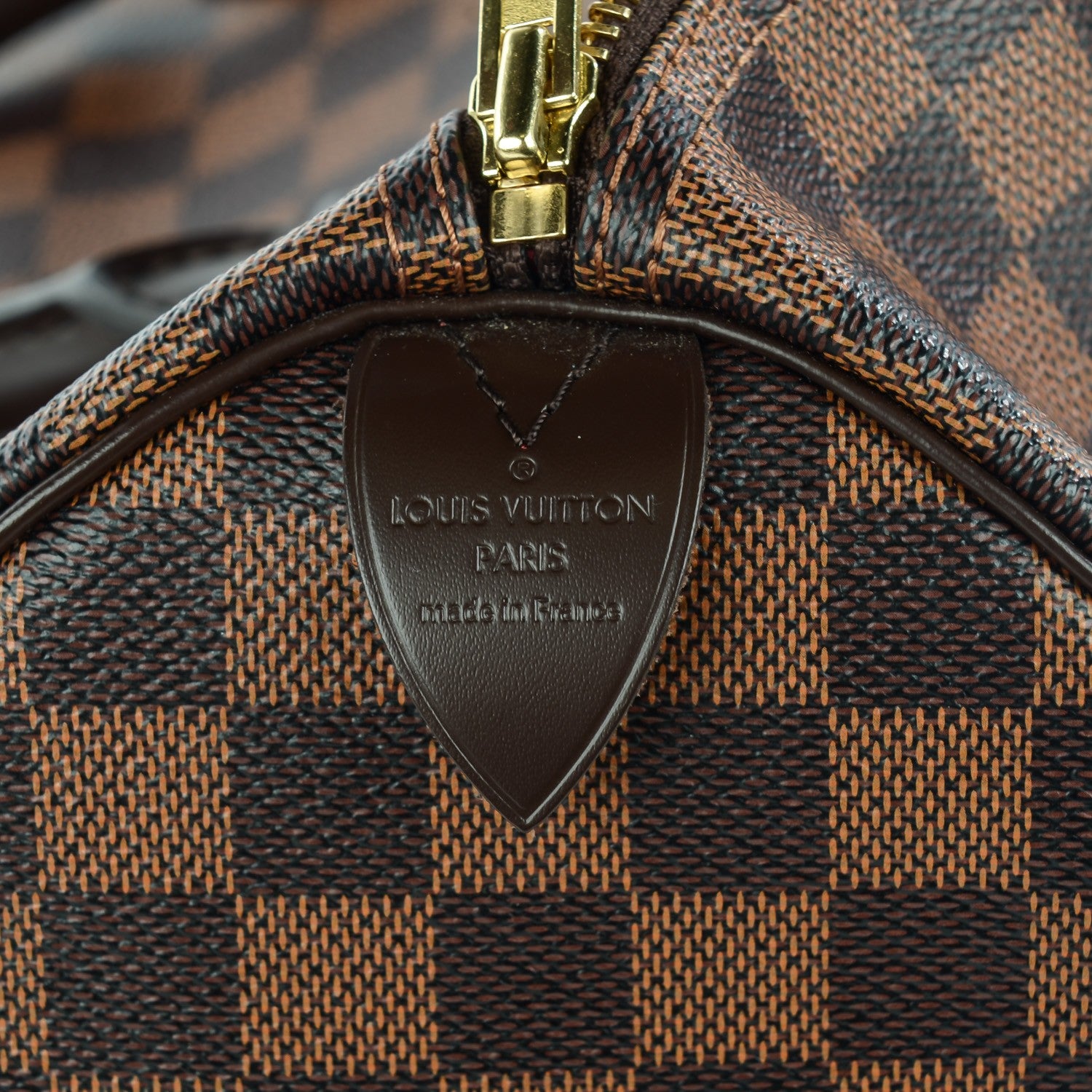 Louis Vuitton Damier Ebene Speedy 35 6 of 7