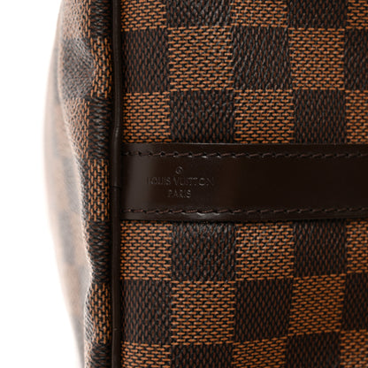 Louis Vuitton Damier Ebene Speedy Bandouliere 35 8 of 11