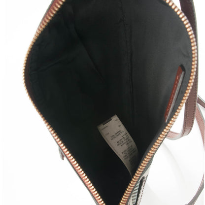 Burberry House Check Bridle Calfskin Peyton Crossbody Tan 5 of 9
