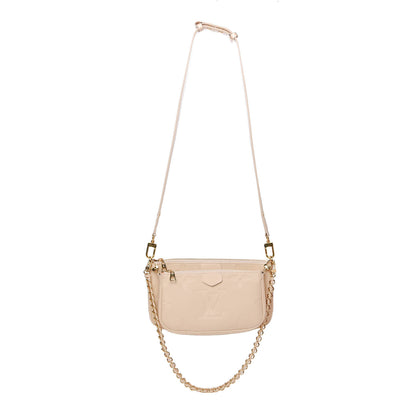 Louis Vuitton Empreinte Monogram Giant Multi Pochette Accessories Cream 1 of 10