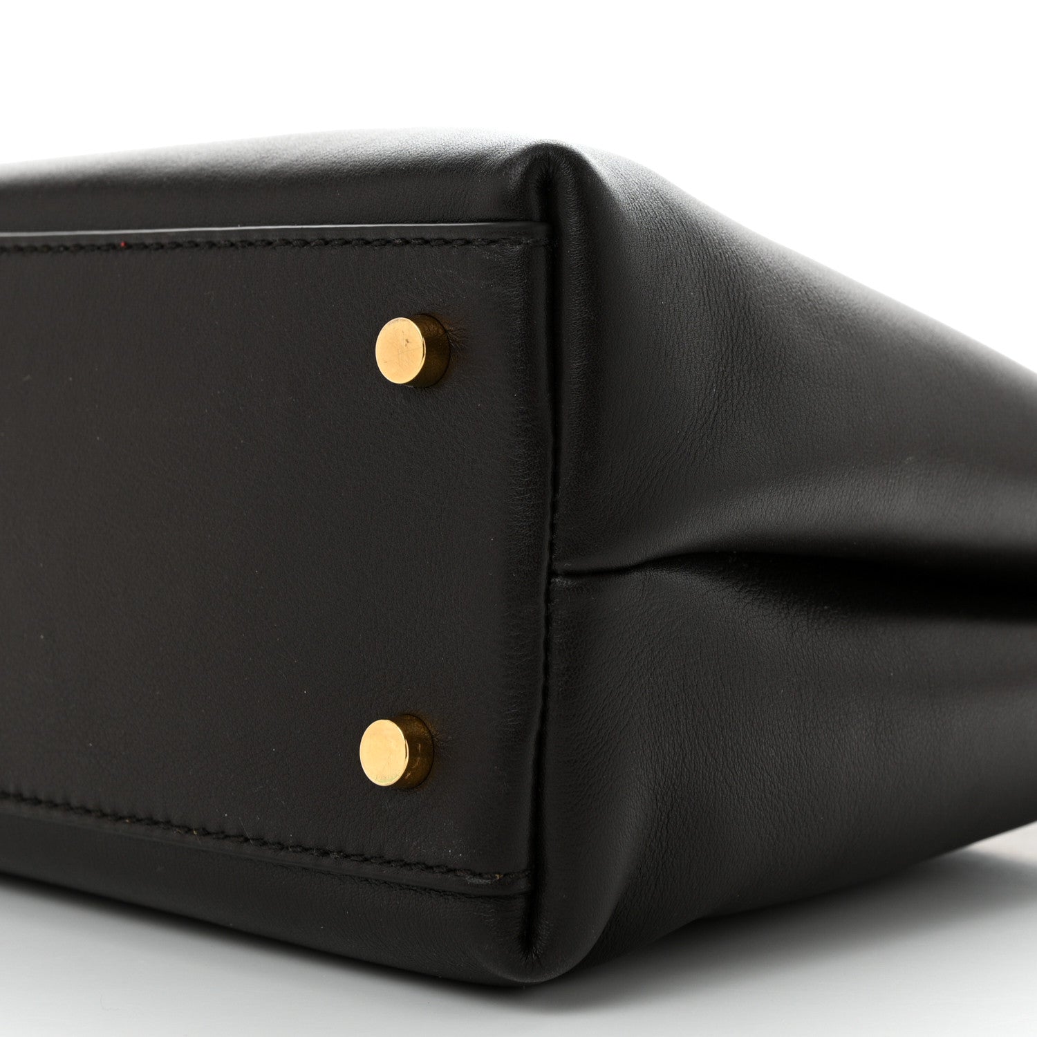 Bottega Veneta Silky Calfskin Medium Andiamo Shoulder Bag Fondant 9 of 9