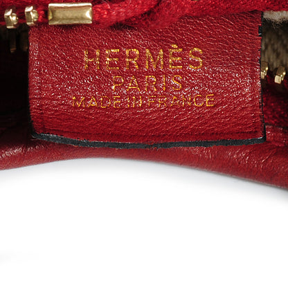 Hermes Swift Leather Massai PM Rouge H 6 of 11