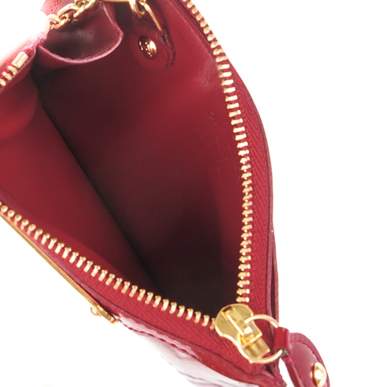 Louis Vuitton Vernis Key Pouch Pomme D'Amour 5 of 7