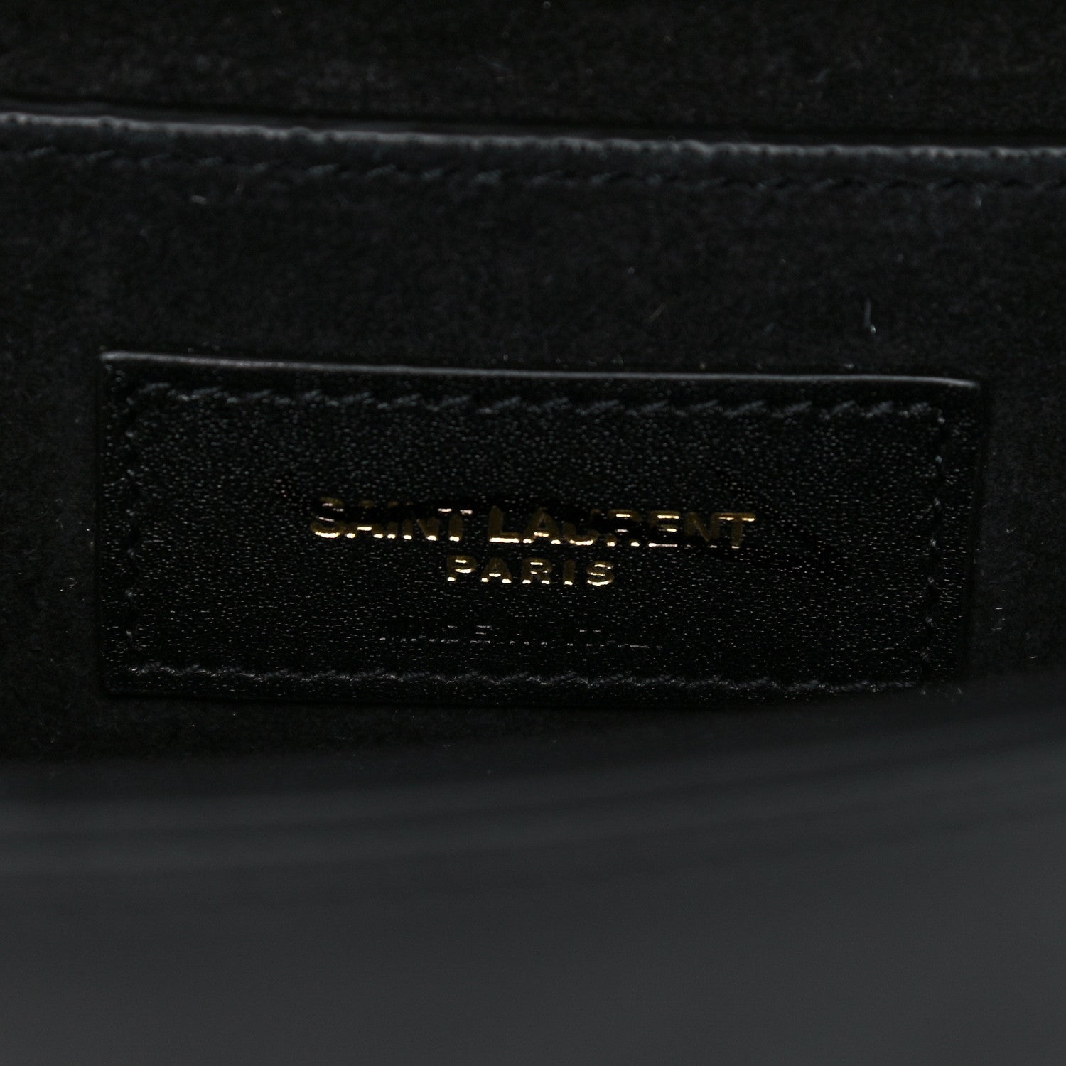 Saint Laurent Calfskin Small Classic Monogram Kate Tassel Satchel Black 6 of 17