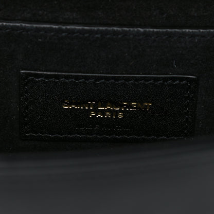 Saint Laurent Calfskin Small Classic Monogram Kate Tassel Satchel Black 6 of 17