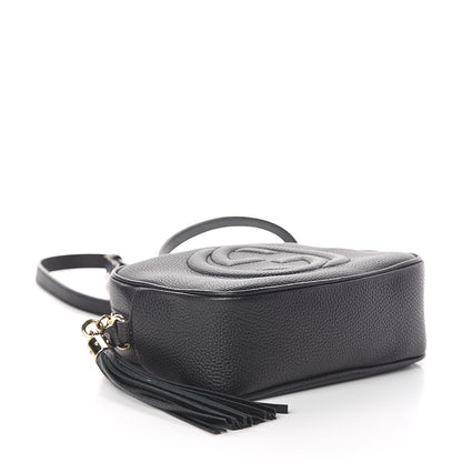 Gucci Pebbled Calfskin Small Soho Disco Bag Black 4 of 9