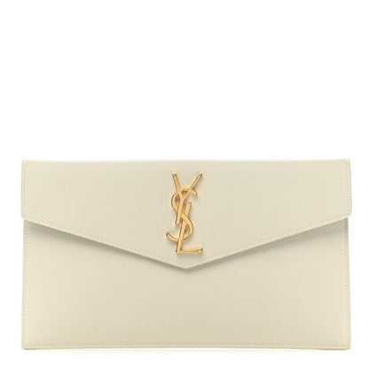Saint Laurent Grain De Poudre Uptown Pouch Crema Soft 1 of 8