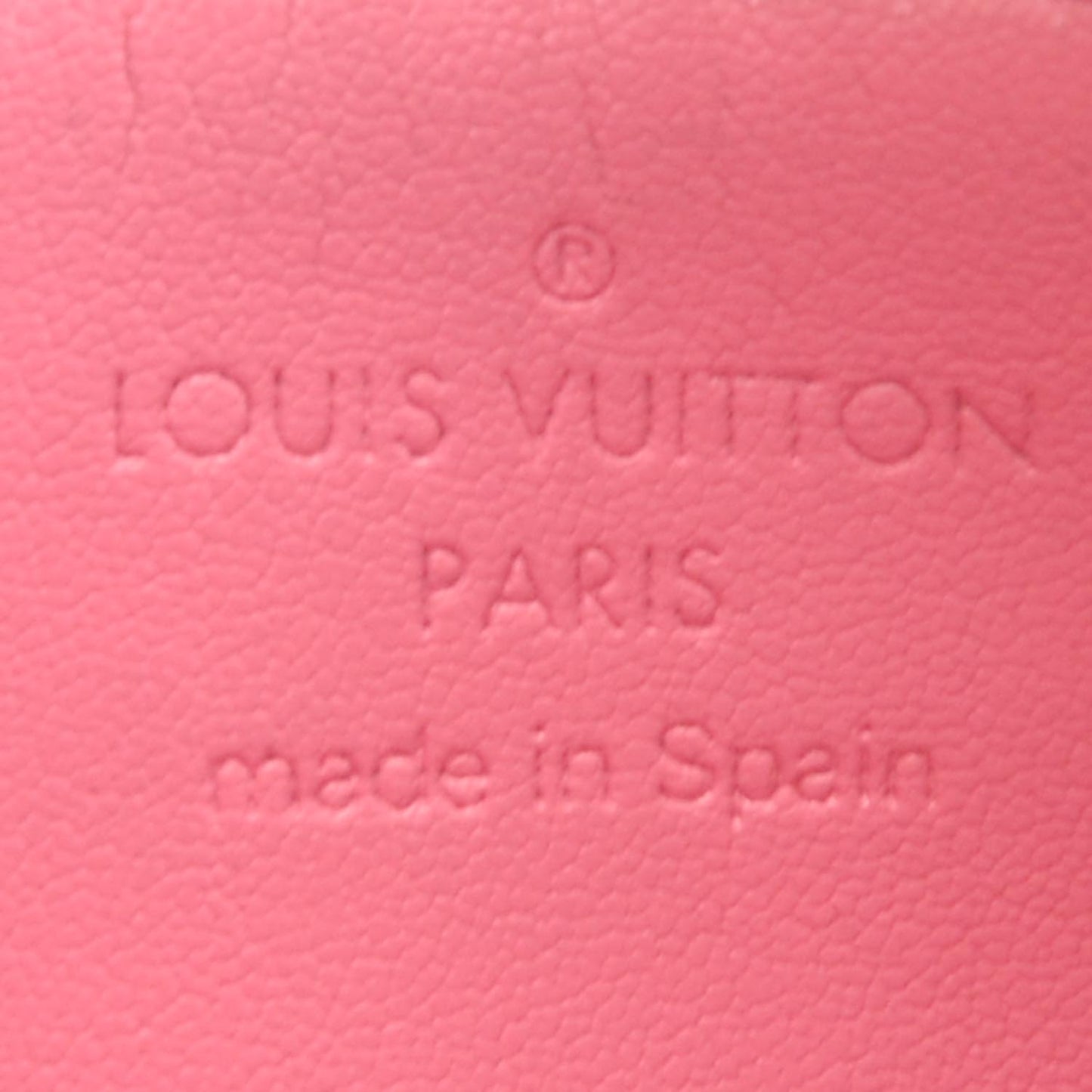 Vernis Key Pouch Framboise
