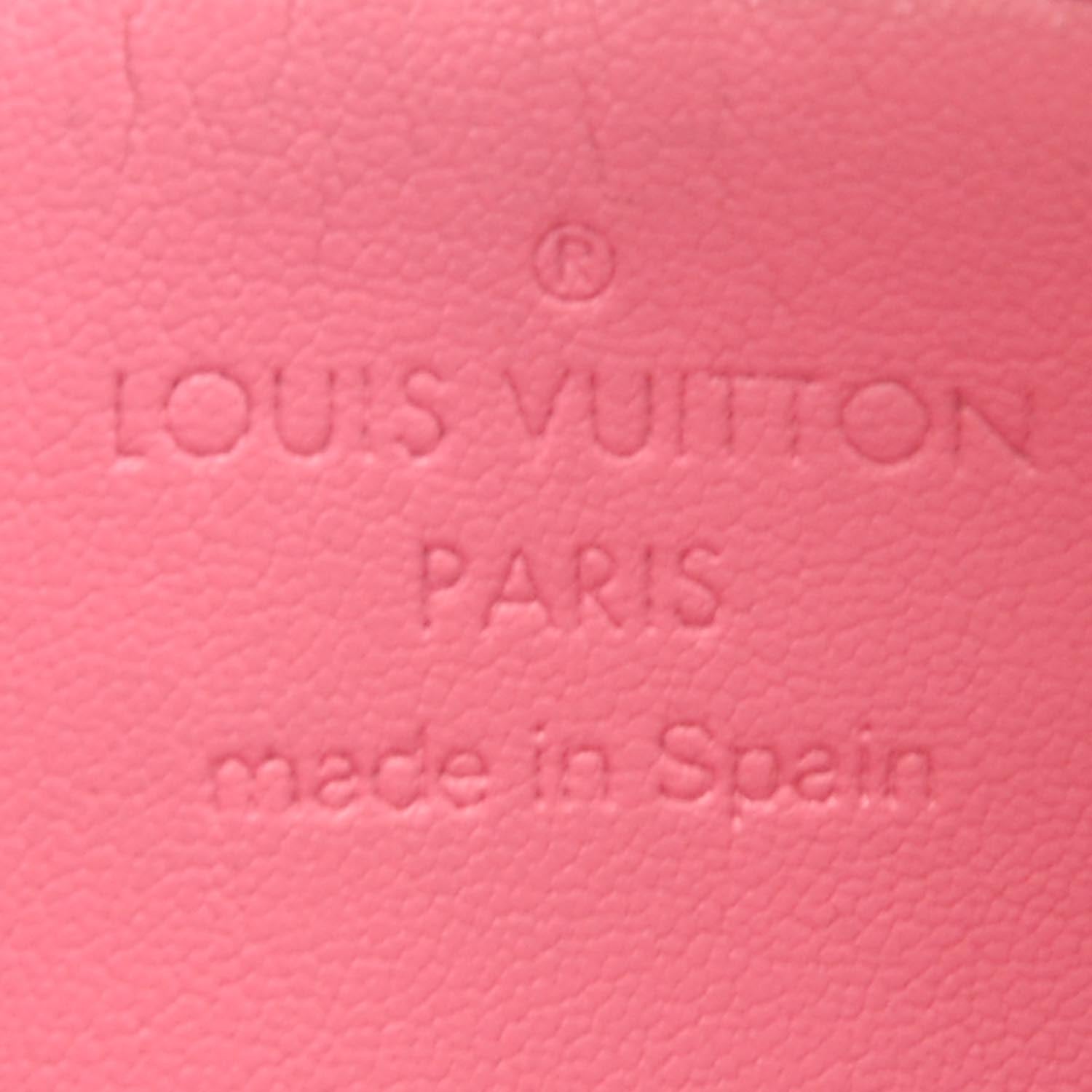 Louis Vuitton Vernis Key Pouch Framboise 5 of 6
