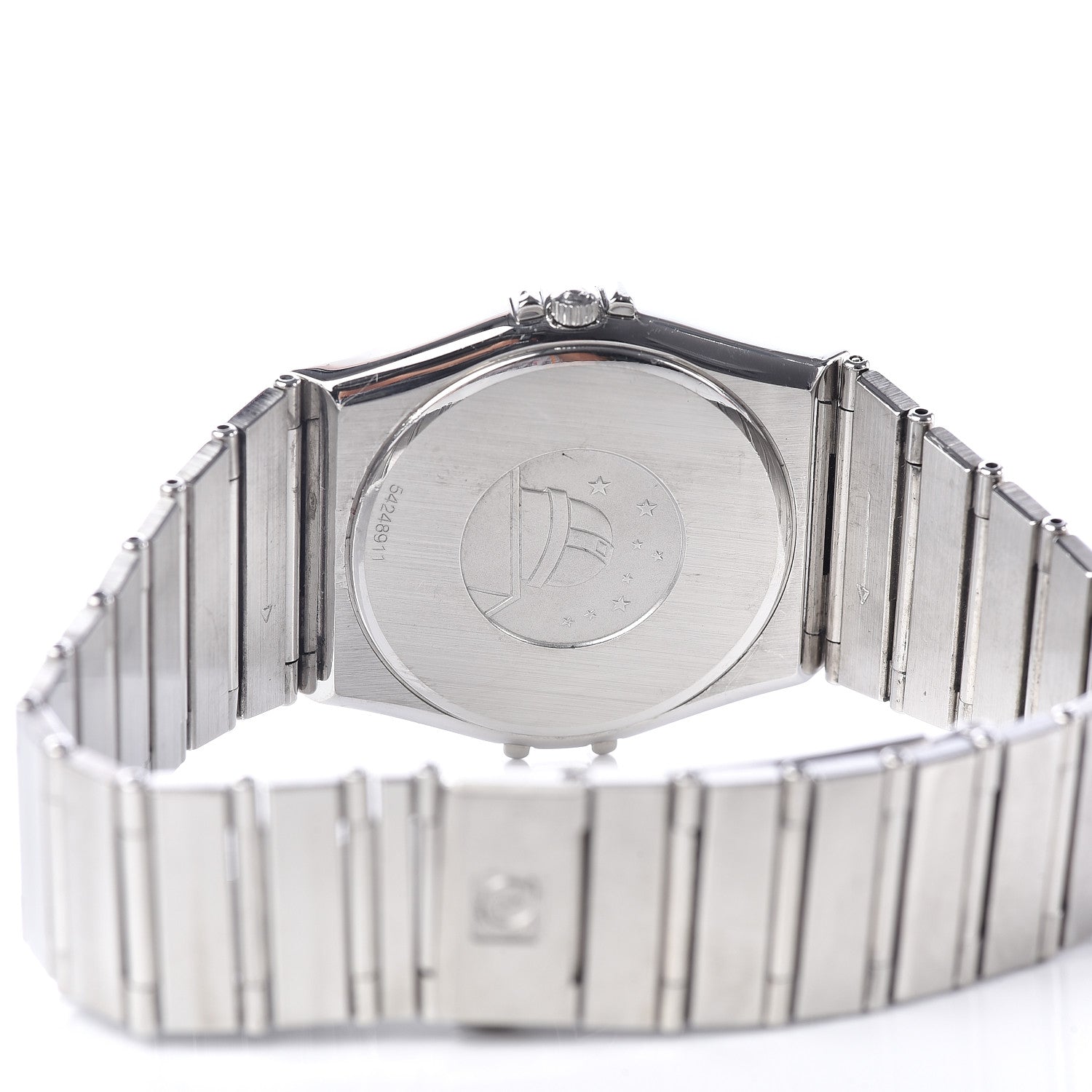 Omega Stainless Steel 33mm Constellation Quartz Watch Black 396.1076 5 of 6