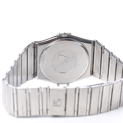 Omega Stainless Steel 33mm Constellation Quartz Watch Black 396.1076 5 of 6