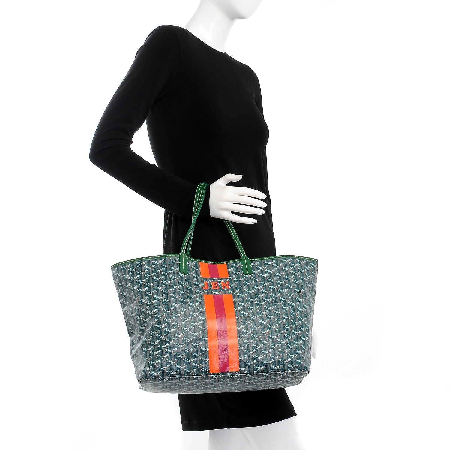 Goyard Goyardine Saint Louis PM Green 2 of 16