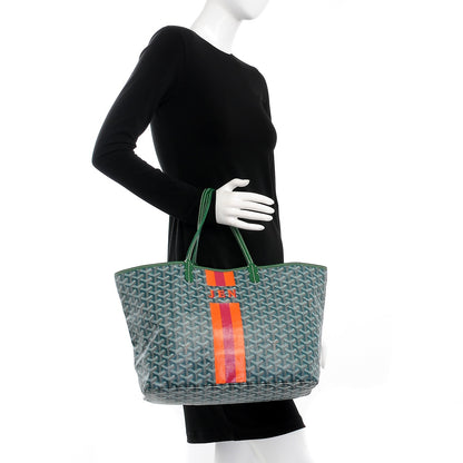Goyard Goyardine Saint Louis PM Green 2 of 16