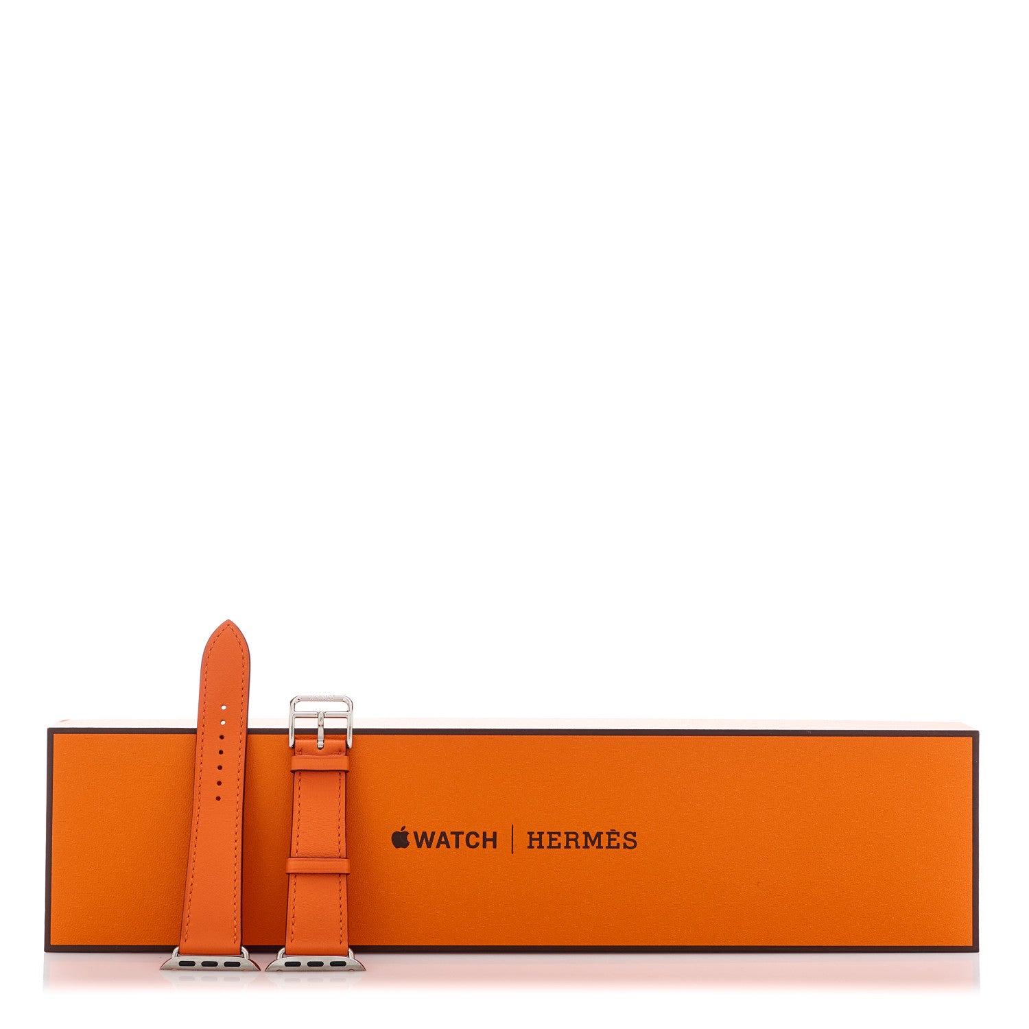 Hermes Swift 41mm Apple Watch Single Tour Band Orange 5 of 5