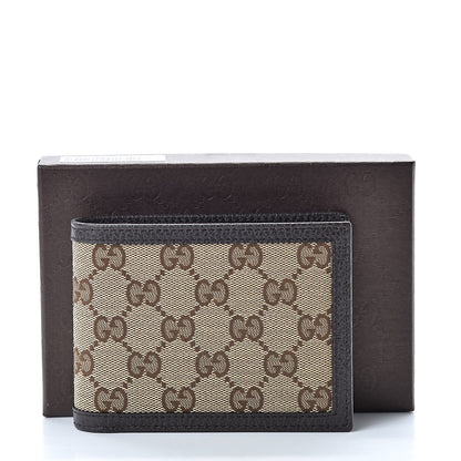Gucci Monogram Bi-Fold Wallet Dark Brown 8 of 8