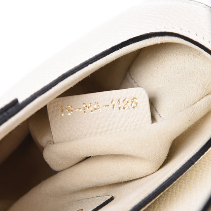 Christian Dior Grained Calfskin Mini Saddle Bag White 7 of 8