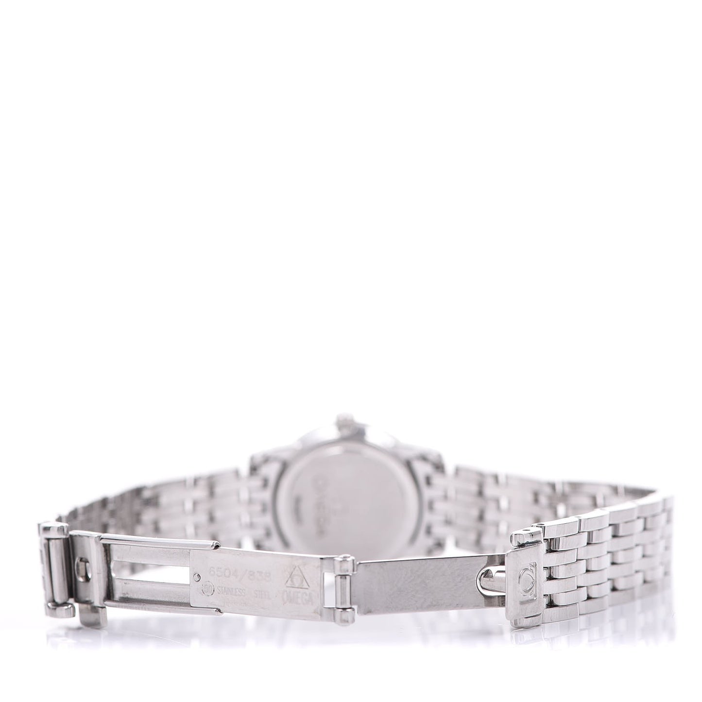Stainless Steel 22mm De Ville Quartz Watch Black 4570.50