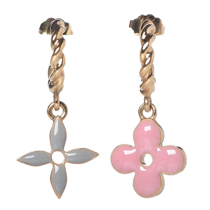 Louis Vuitton Sweet Monogram Earrings Gold 1 of 4