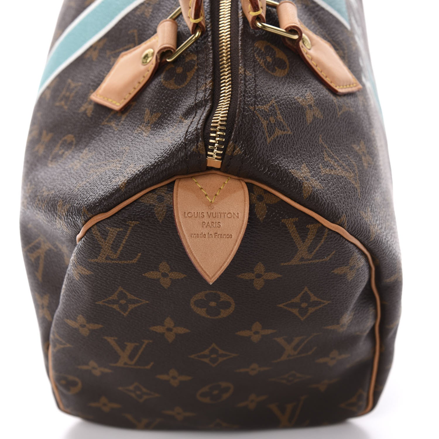 Louis Vuitton Monogram My LV Heritage Speedy 30 Vert Clair Blanc 9 of 10