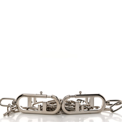 Fendi Metal O'Lock Strap You Silver 4 of 4