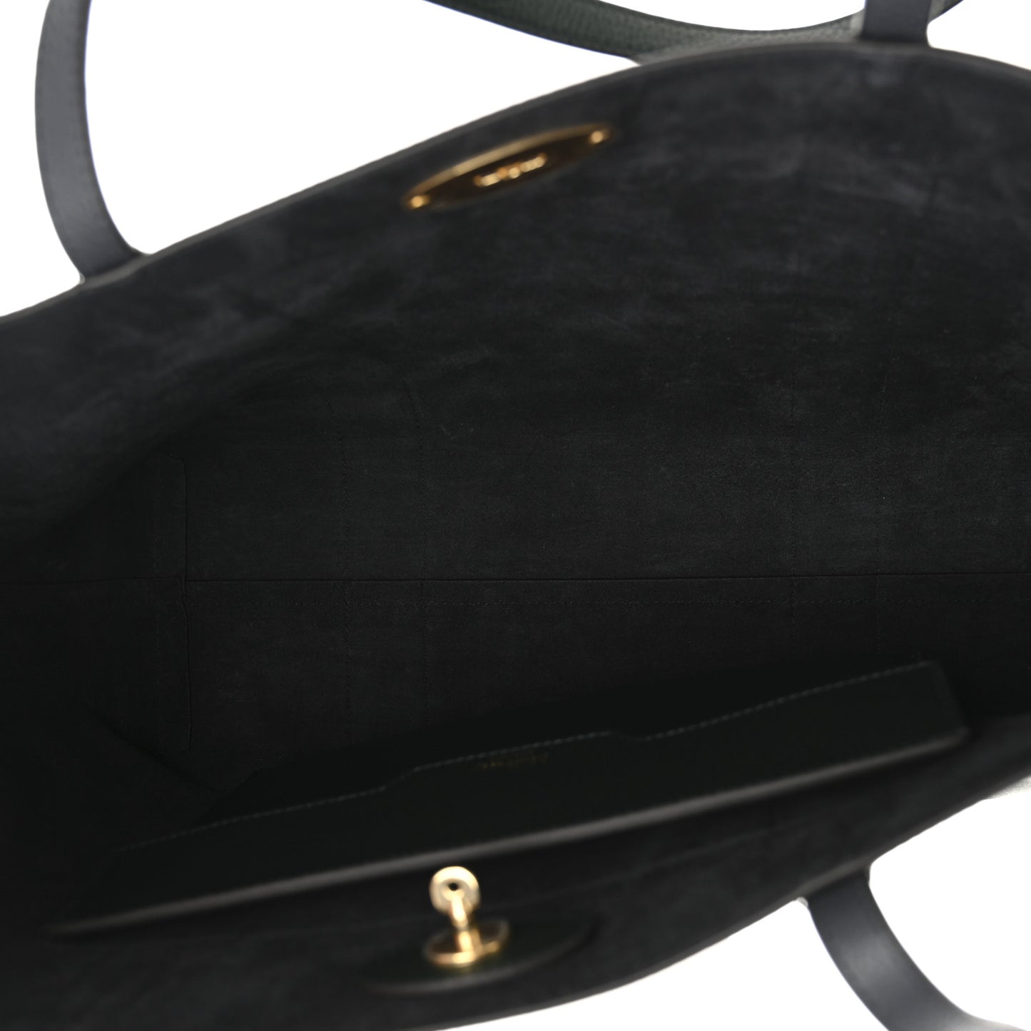 Small Classic Grain Bayswater Tote Mulberry Green