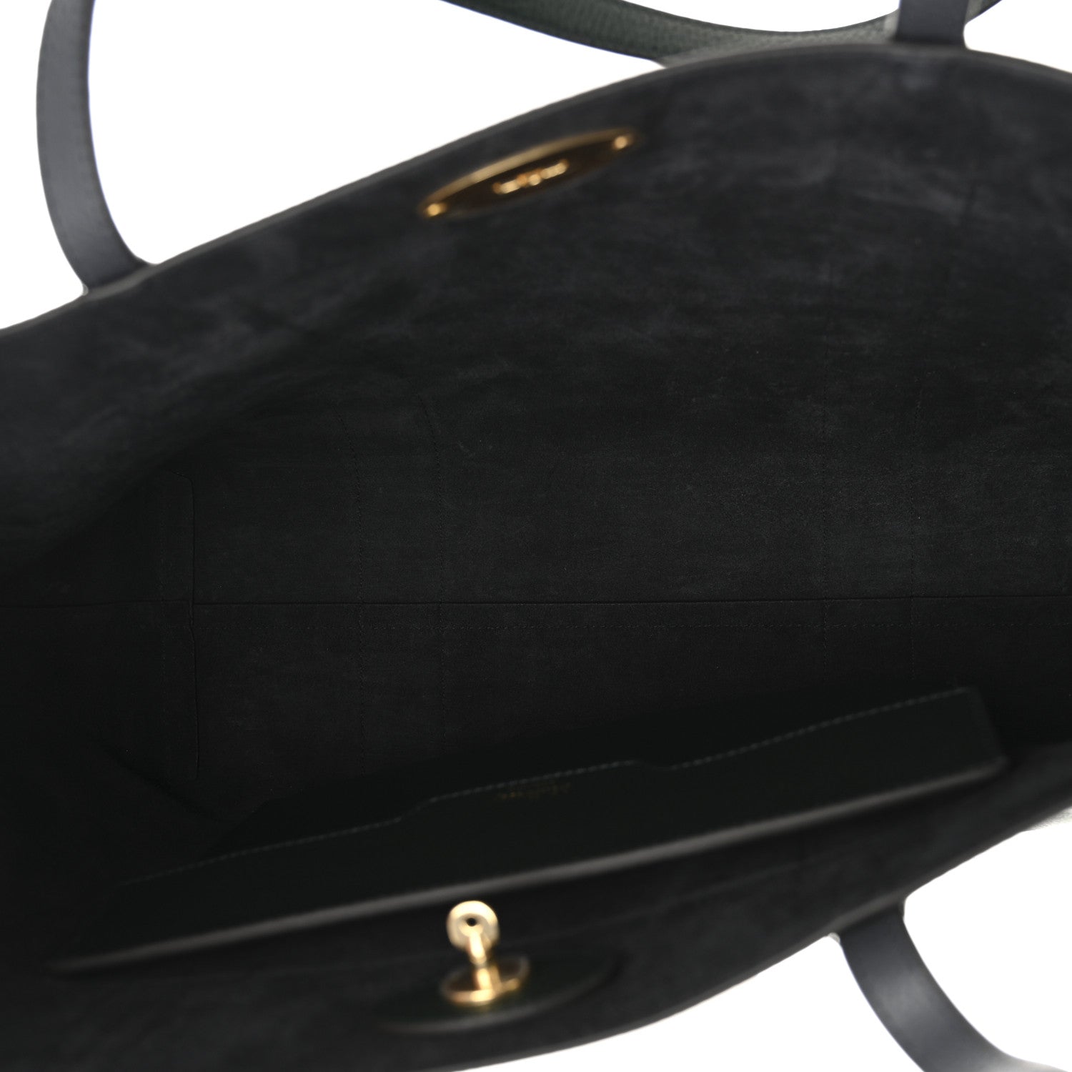 Mulberry Small Classic Grain Bayswater Tote Mulberry Green 5 of 9