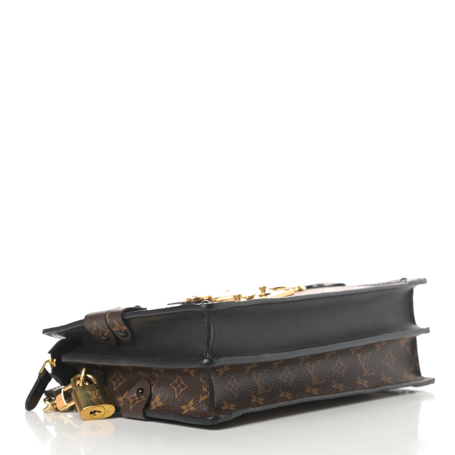 Reverse Monogram Trunk Clutch