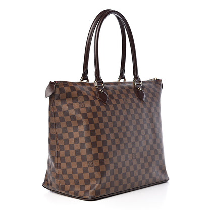 Louis Vuitton Damier Ebene Saleya GM 3 of 9