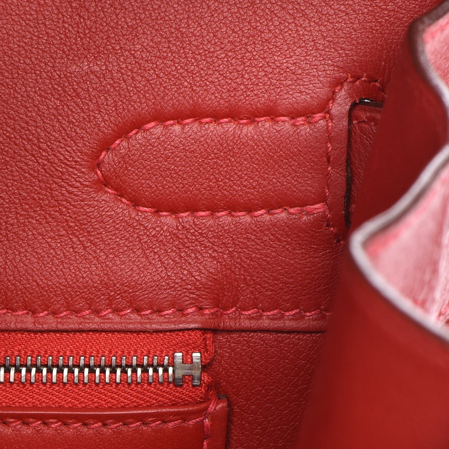 Swift Birkin 30 Rouge Garance