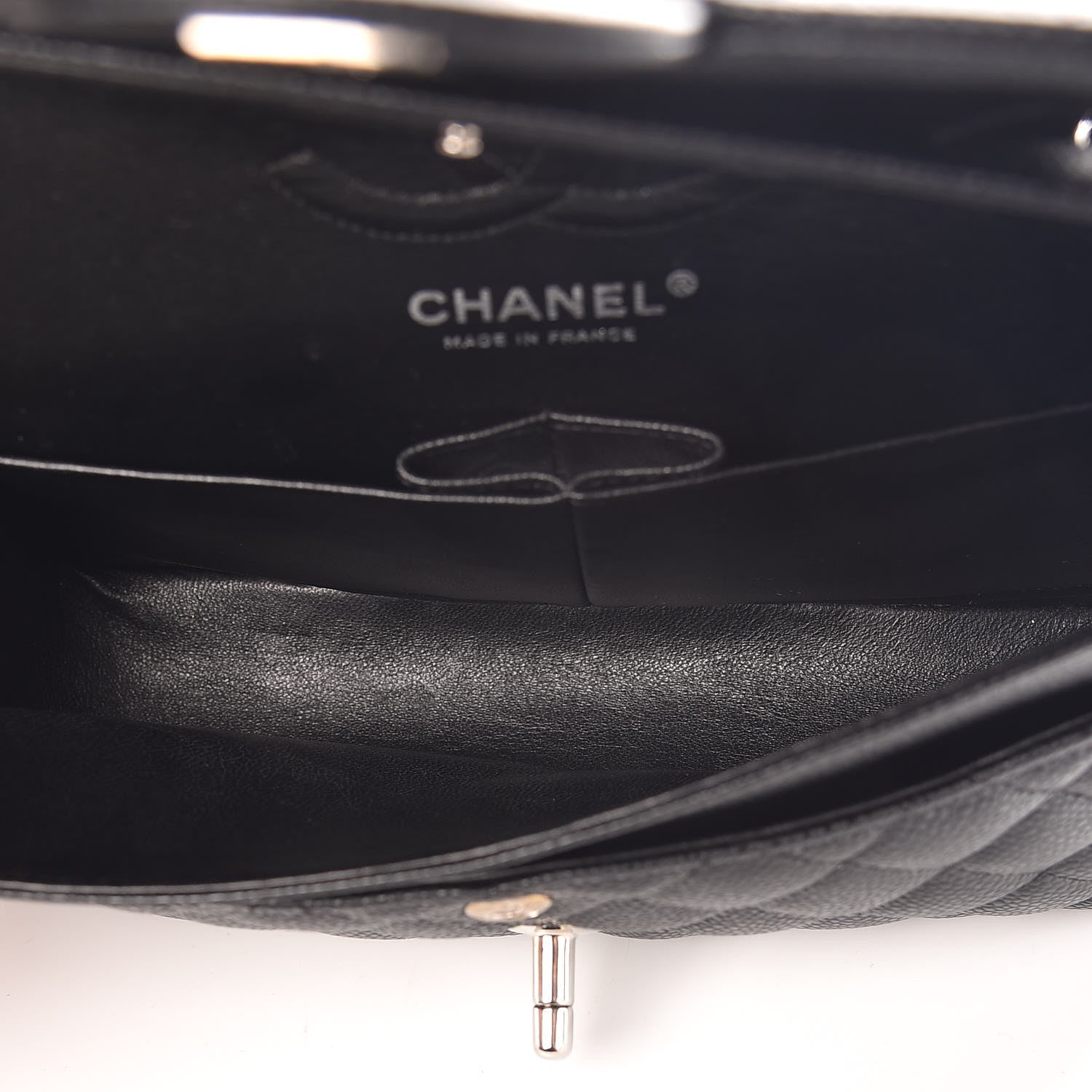 Chanel Caviar Quilted Small Double Flap Black 6 of 9