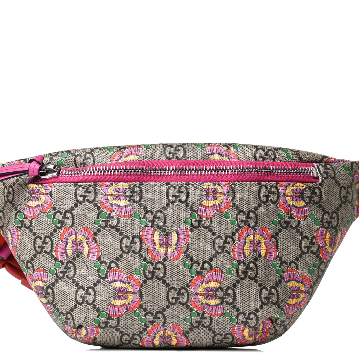 Gucci GG Supreme Monogram Butterflies Childrens Belt Bag Multicolor 9 of 11