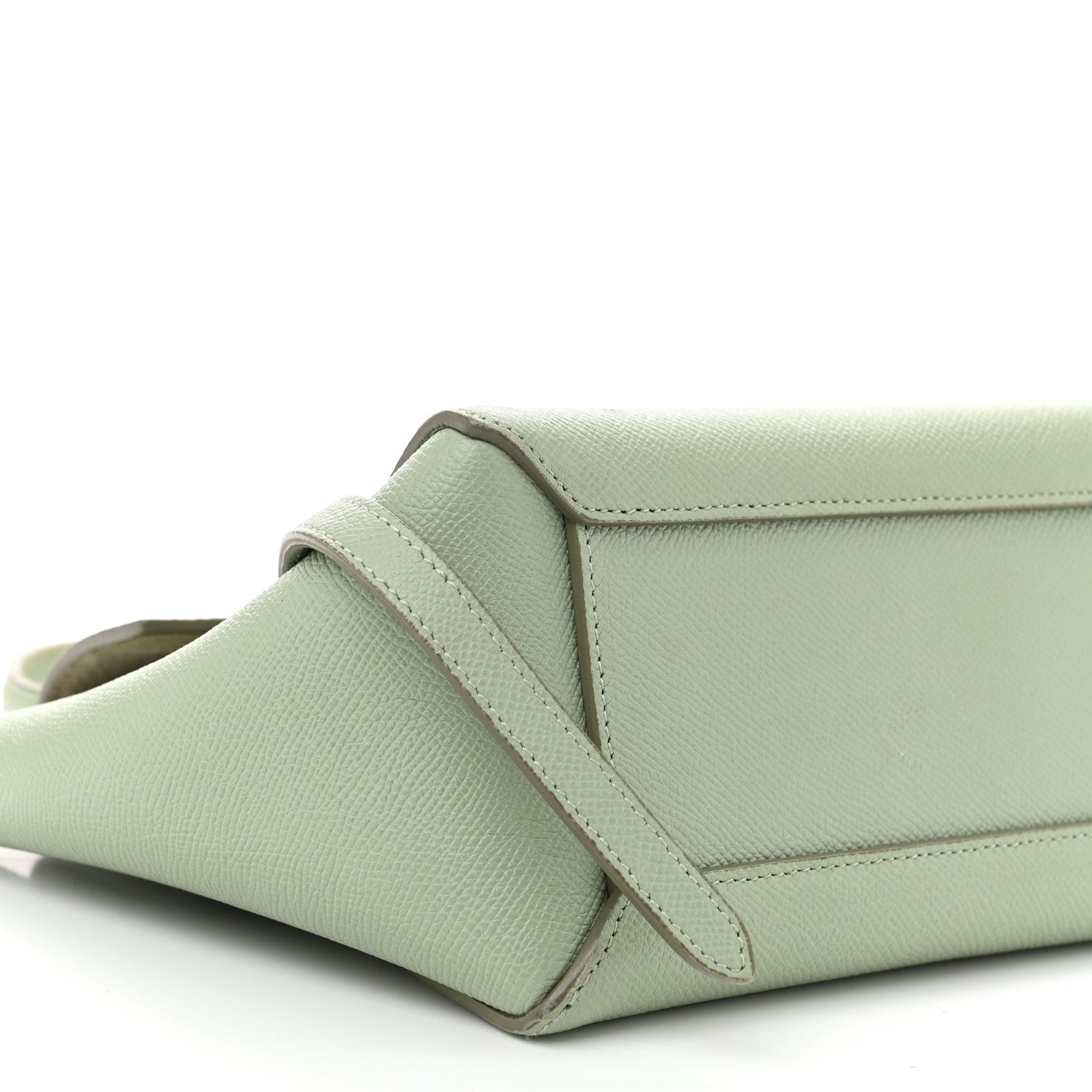 Celine Grained Calfskin Nano Belt Bag Pastel Green 9 of 10