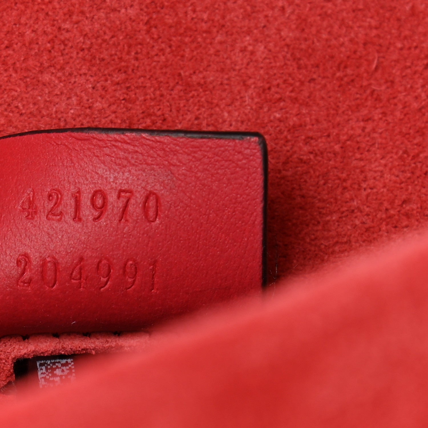 Gucci GG Supreme Monogram Suede Mini Dionysus Shoulder Bag Beige Ebony Vulcanic Red 7 of 10