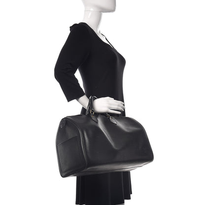 Louis Vuitton Epi Speedy 35 Black 2 of 19