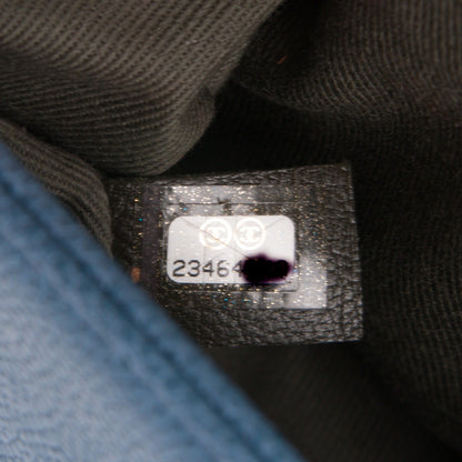 Chanel Caviar Quilted Medium Boy Flap Dark Blue 7 of 7