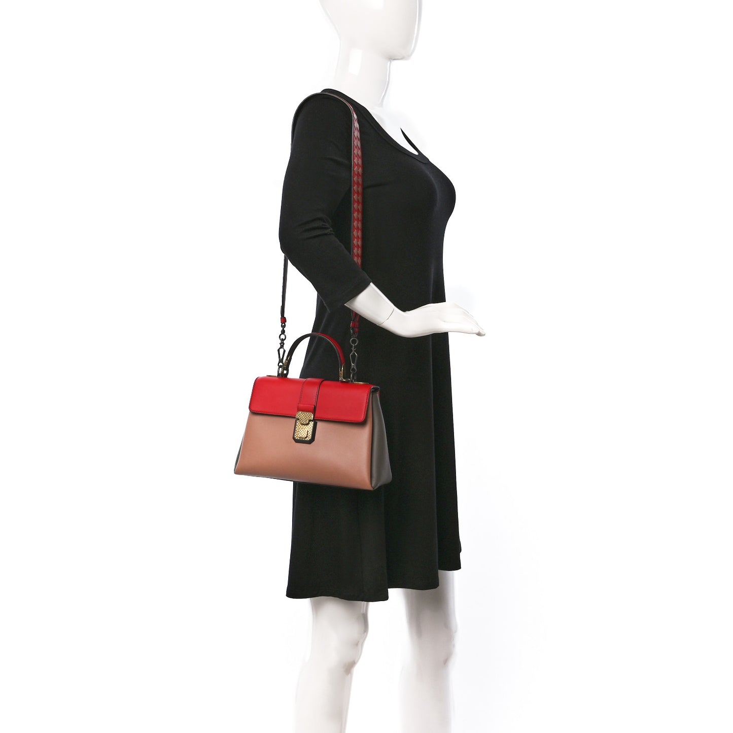 Nappa Small Multicolor Piazza Bag Multicolor
