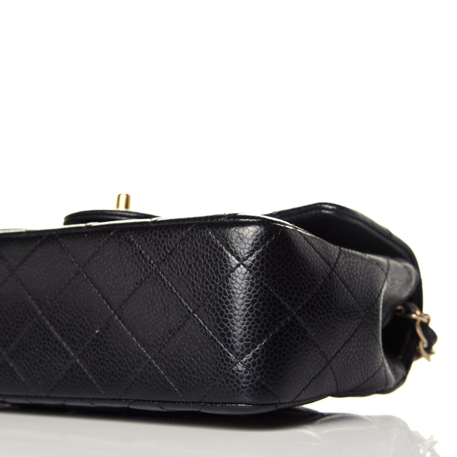Chanel Caviar Quilted Mini Rectangular Flap Black 9 of 10