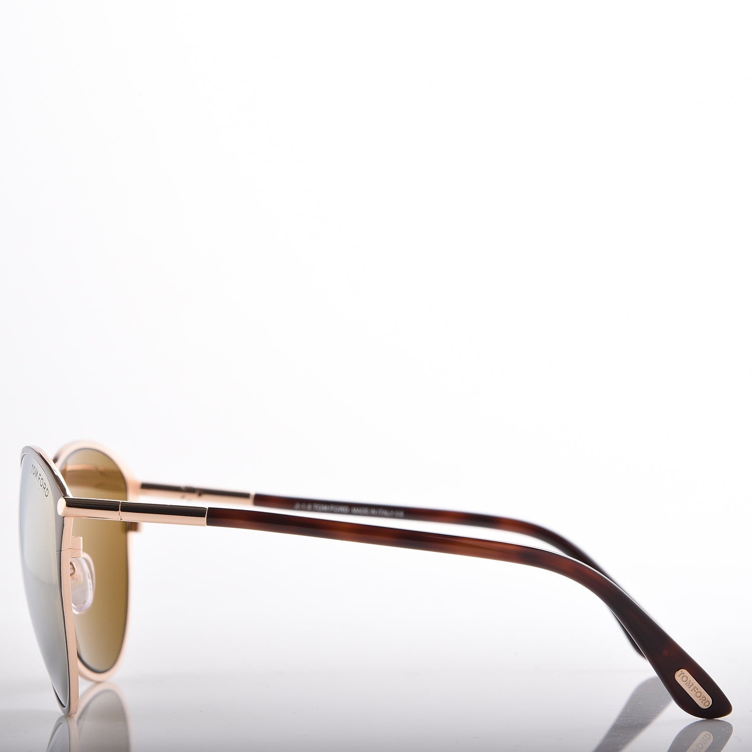 Tom Ford Penelope Vintage Round Sunglasses TF320 Brown 3 of 7
