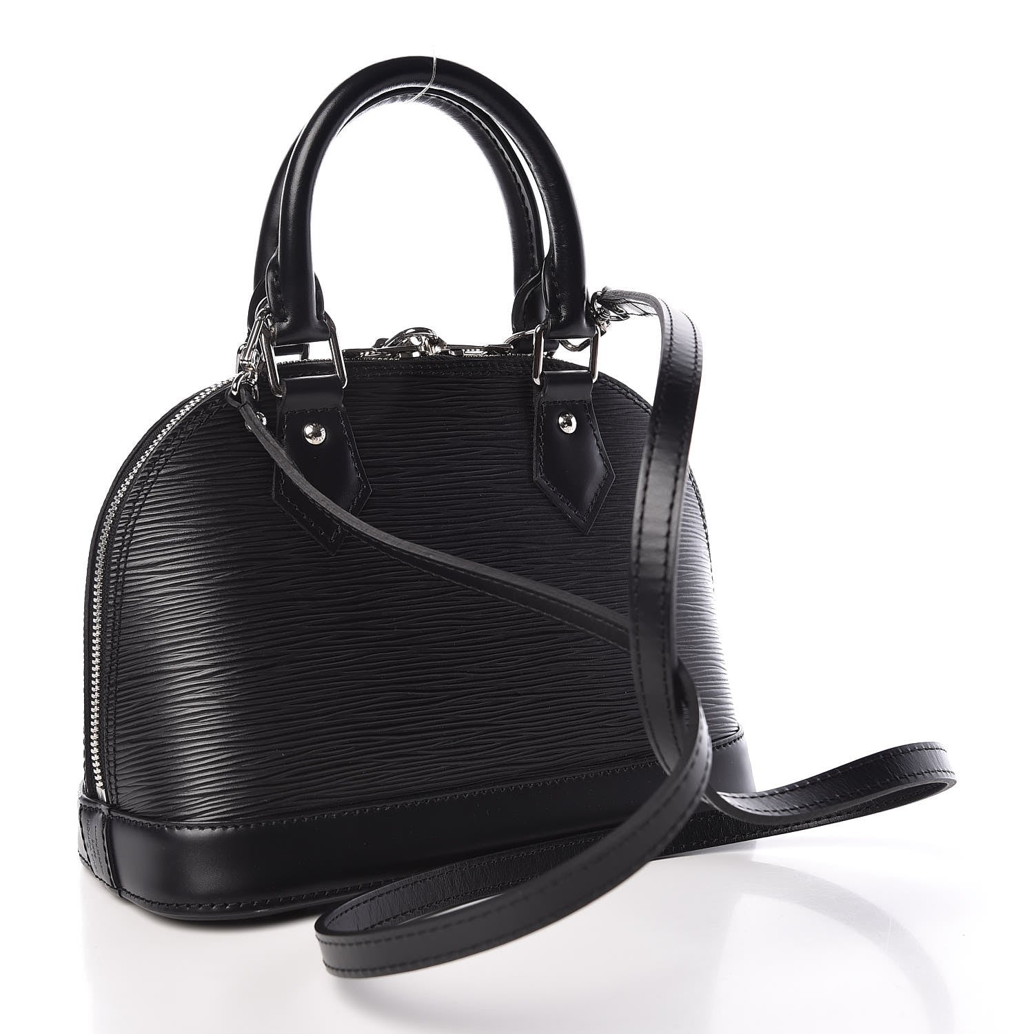 Louis Vuitton Epi Alma BB Black 3 of 9