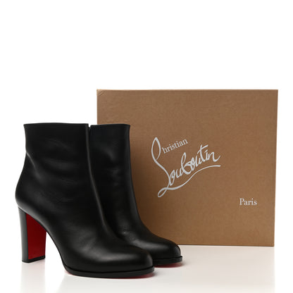 Christian Louboutin Calfskin Adox 85 Ankle Boots 40.5 Black 8 of 8