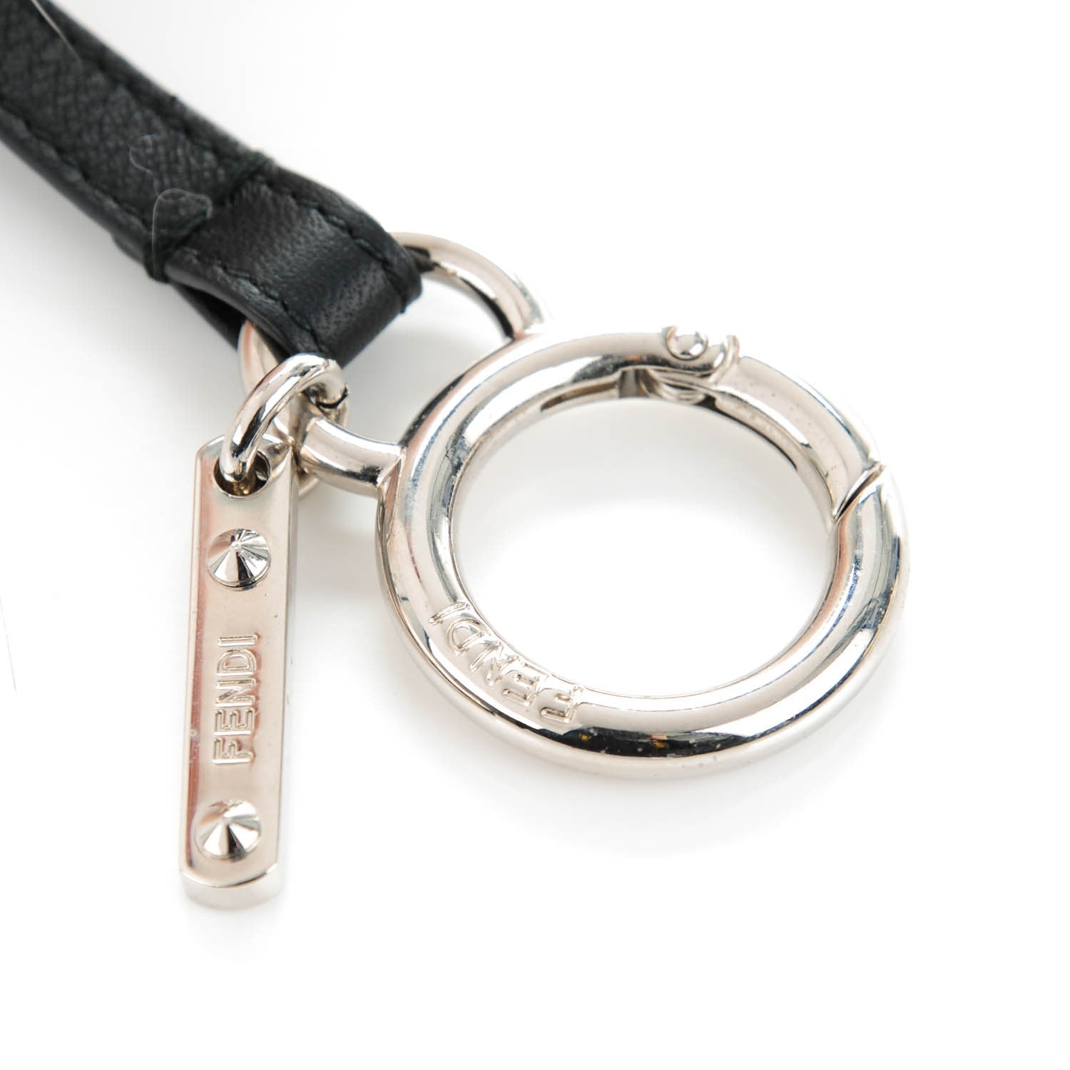Fendi Fox Rabbit Goat Mink Fur Vitello Flamingo Furbet Monster Bag Bug Charm Light Pink 4 of 4