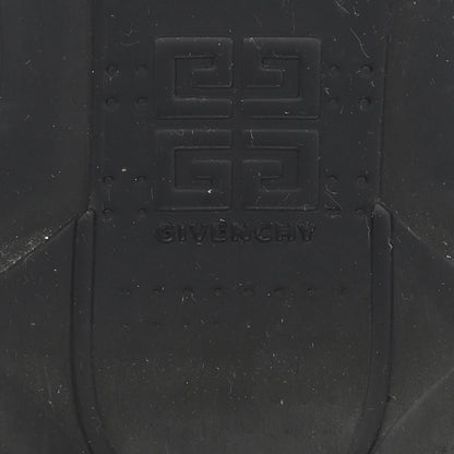Givenchy Grained Calfskin Shark Lock Biker Ankle Boots 38 Black 7 of 10