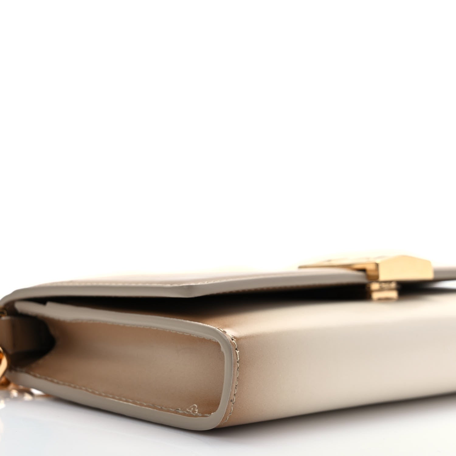 Givenchy Smooth Calfskin Gradient Effect 4G Wallet on Chain Dust Grey 6 of 11