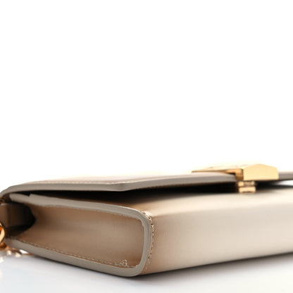 Givenchy Smooth Calfskin Gradient Effect 4G Wallet on Chain Dust Grey 6 of 11