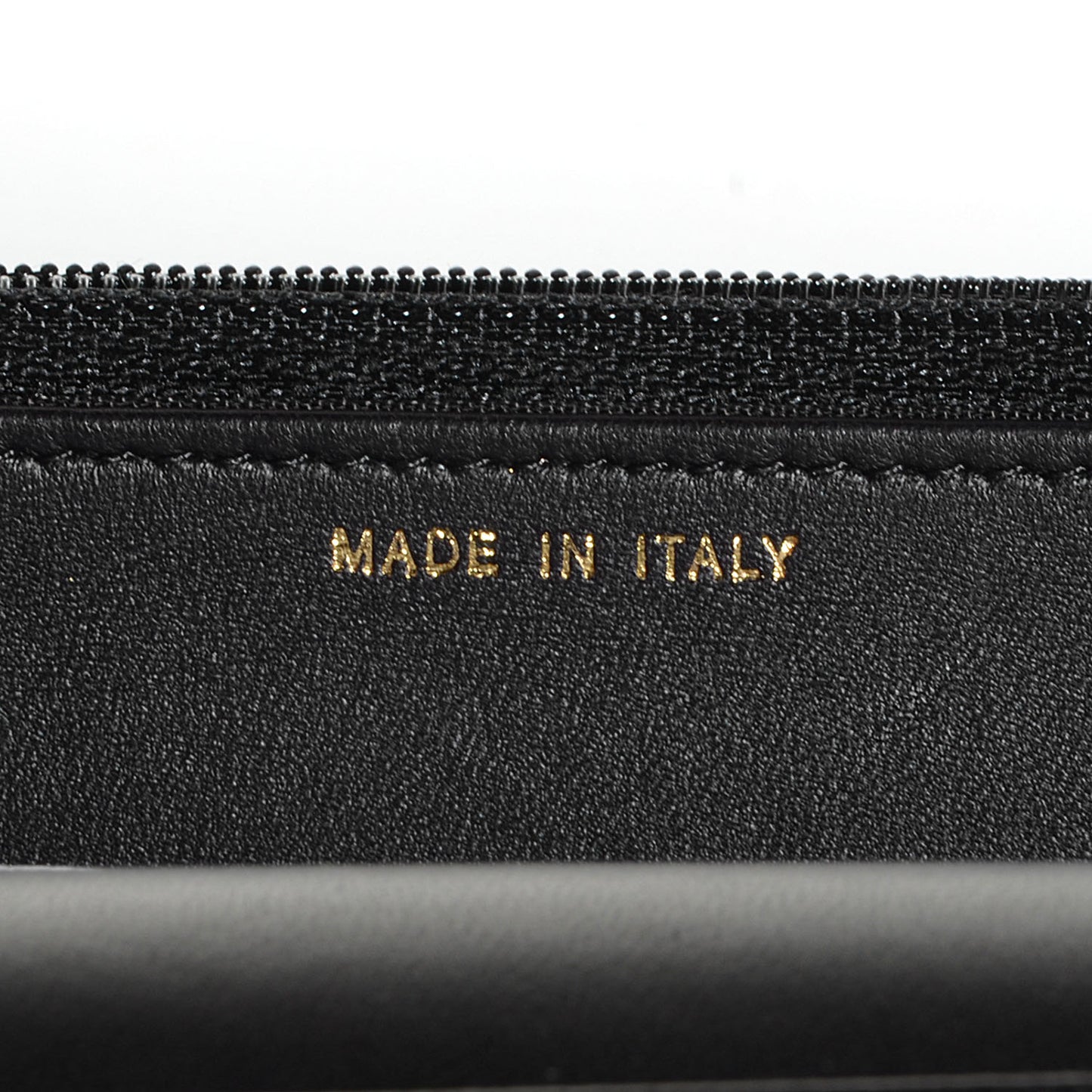 Lambskin Quilted Boy Wallet On Chain WOC Black