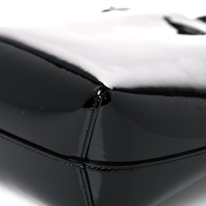 Mansur Gavriel Patent Calfskin Mini Mini Bucket Bag Black 10 of 14