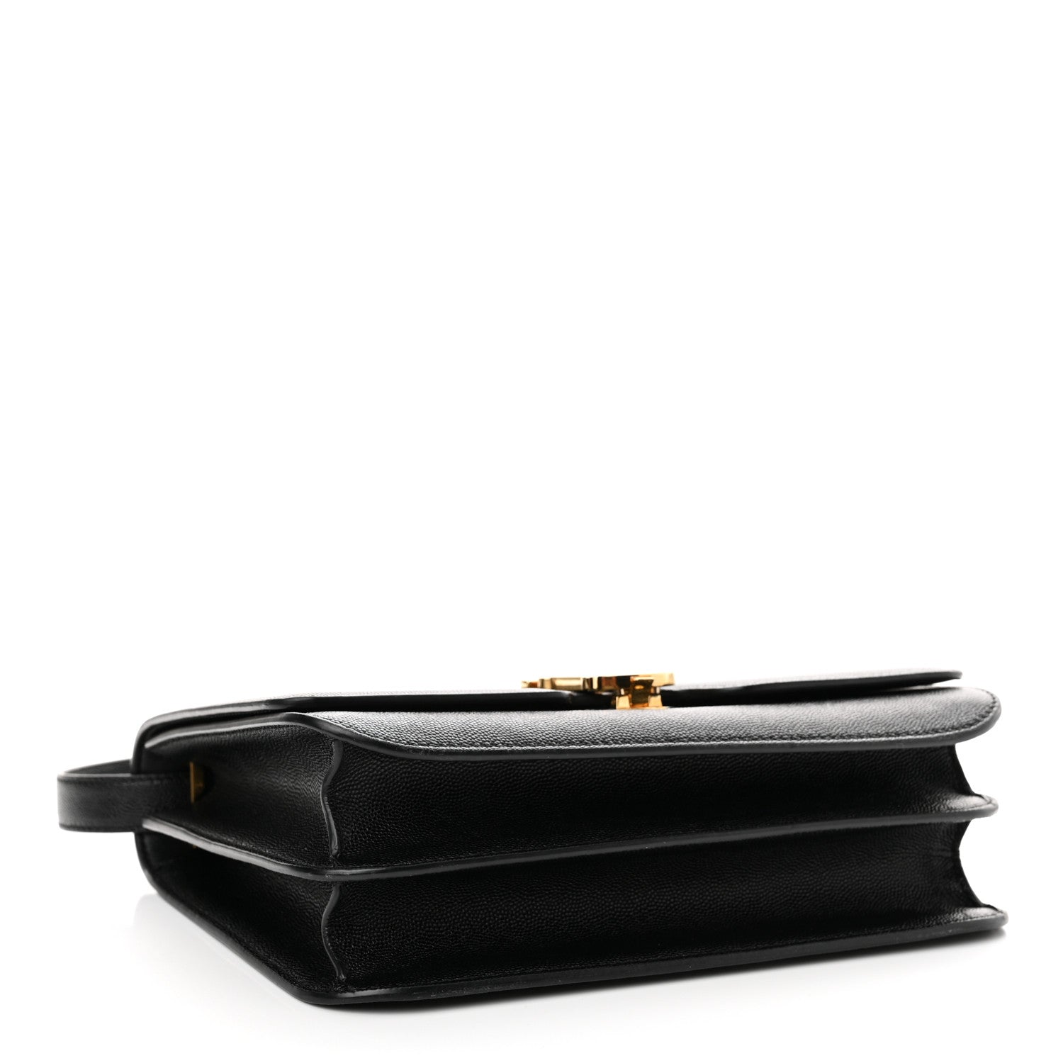 Burberry Grained Calfskin Medium TB Bag Black 4 of 10